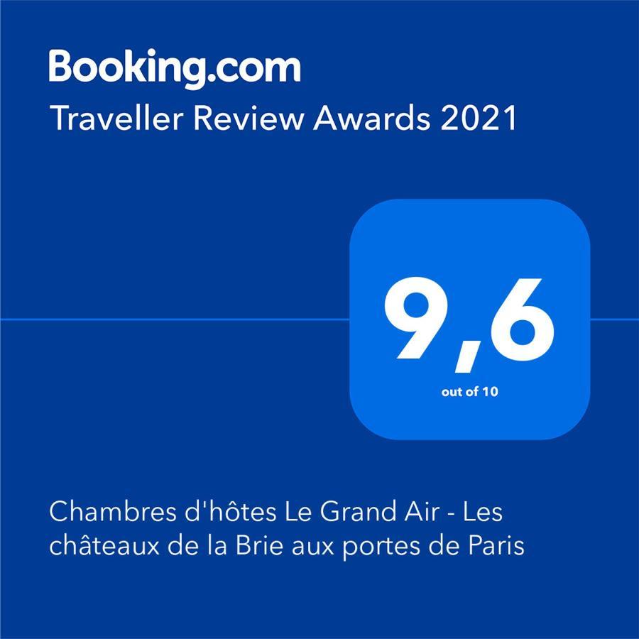Chambres D'Hotes Le Grand Air - Les Chateaux De La Brie Aux Portes De Paris Ozouer-le-Voulgis Kültér fotó